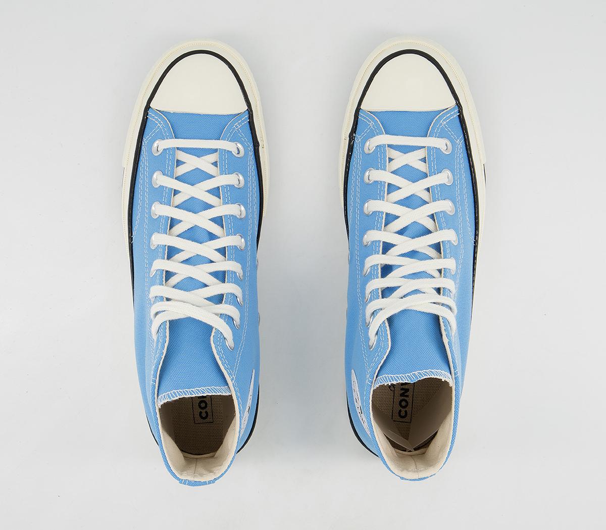Converse All Star Hi 70s Trainers Converse All Star Hi 70s Trainers University Blue Egret Black