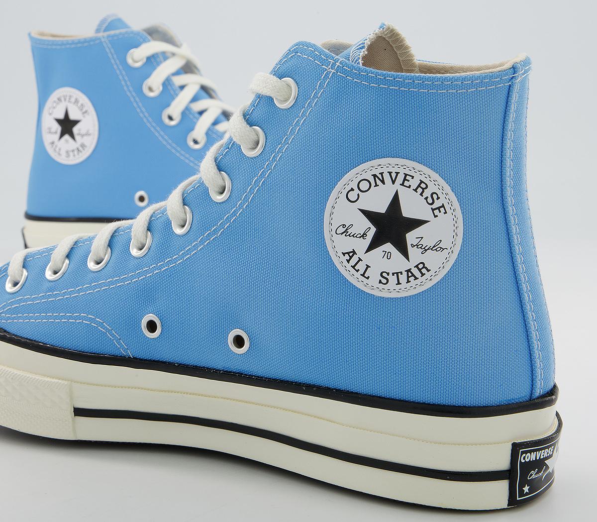 Converse All Star Hi 70s Trainers Converse All Star Hi 70s Trainers University Blue Egret Black