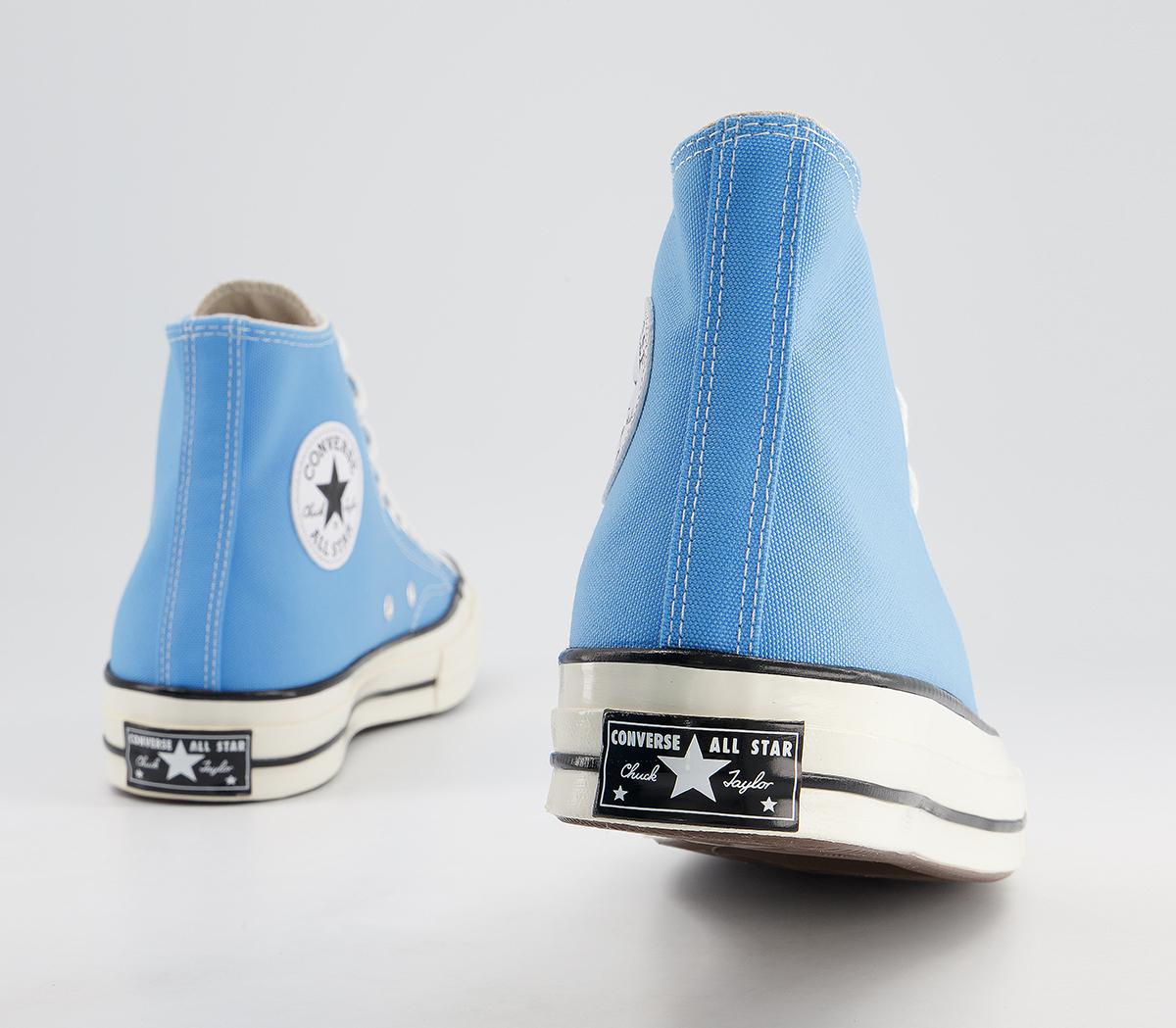 Converse All Star Hi 70s Trainers Converse All Star Hi 70s Trainers University Blue Egret Black