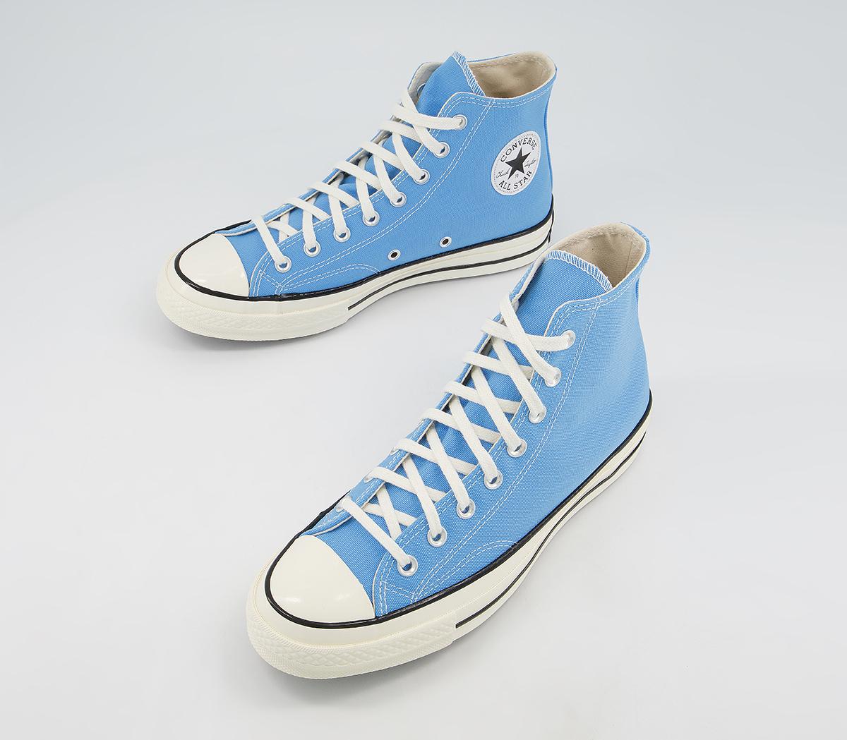 Converse All Star Hi 70s Trainers Converse All Star Hi 70s Trainers University Blue Egret Black