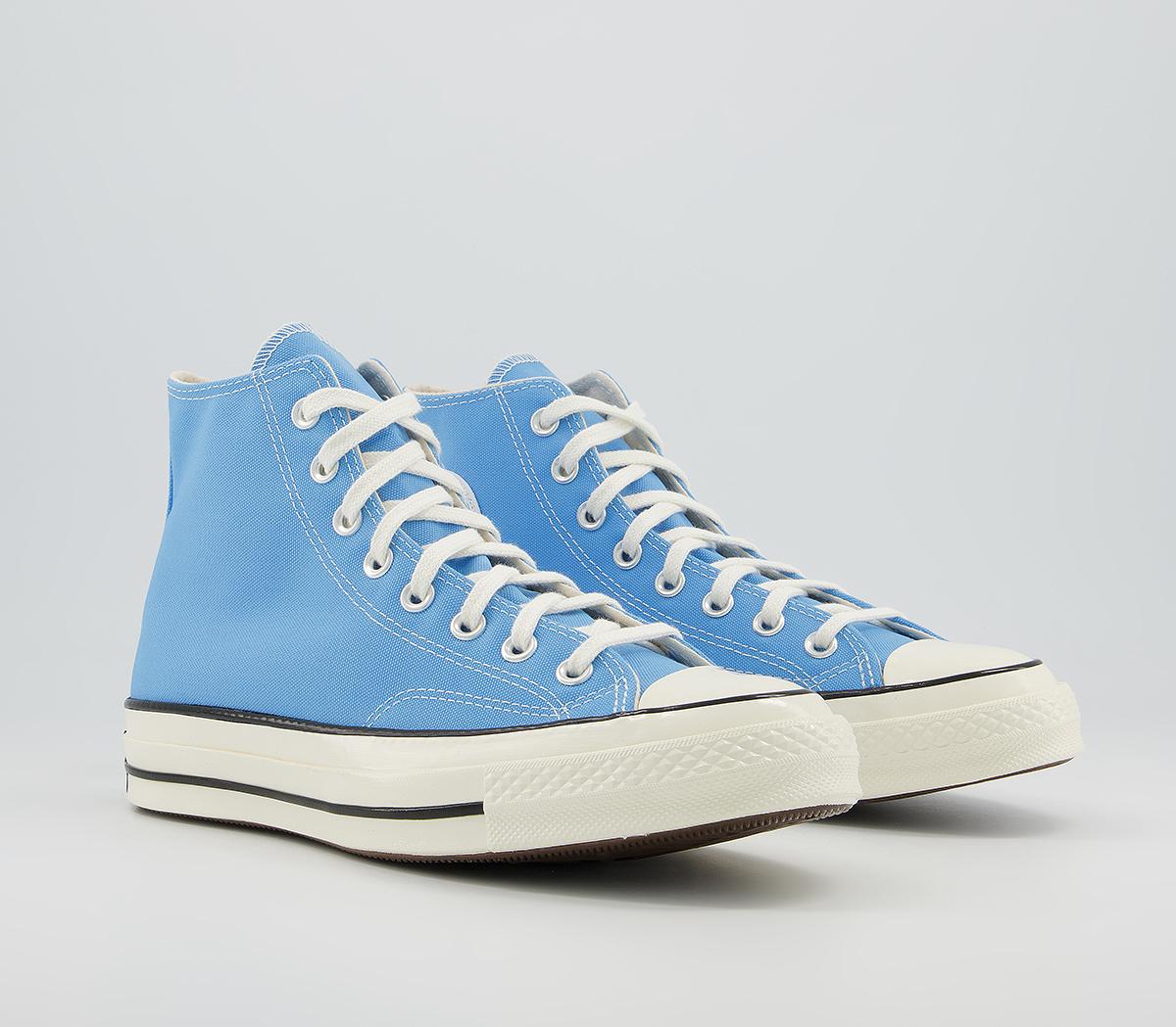 Converse All Star Hi 70s Trainers Converse All Star Hi 70s Trainers University Blue Egret Black