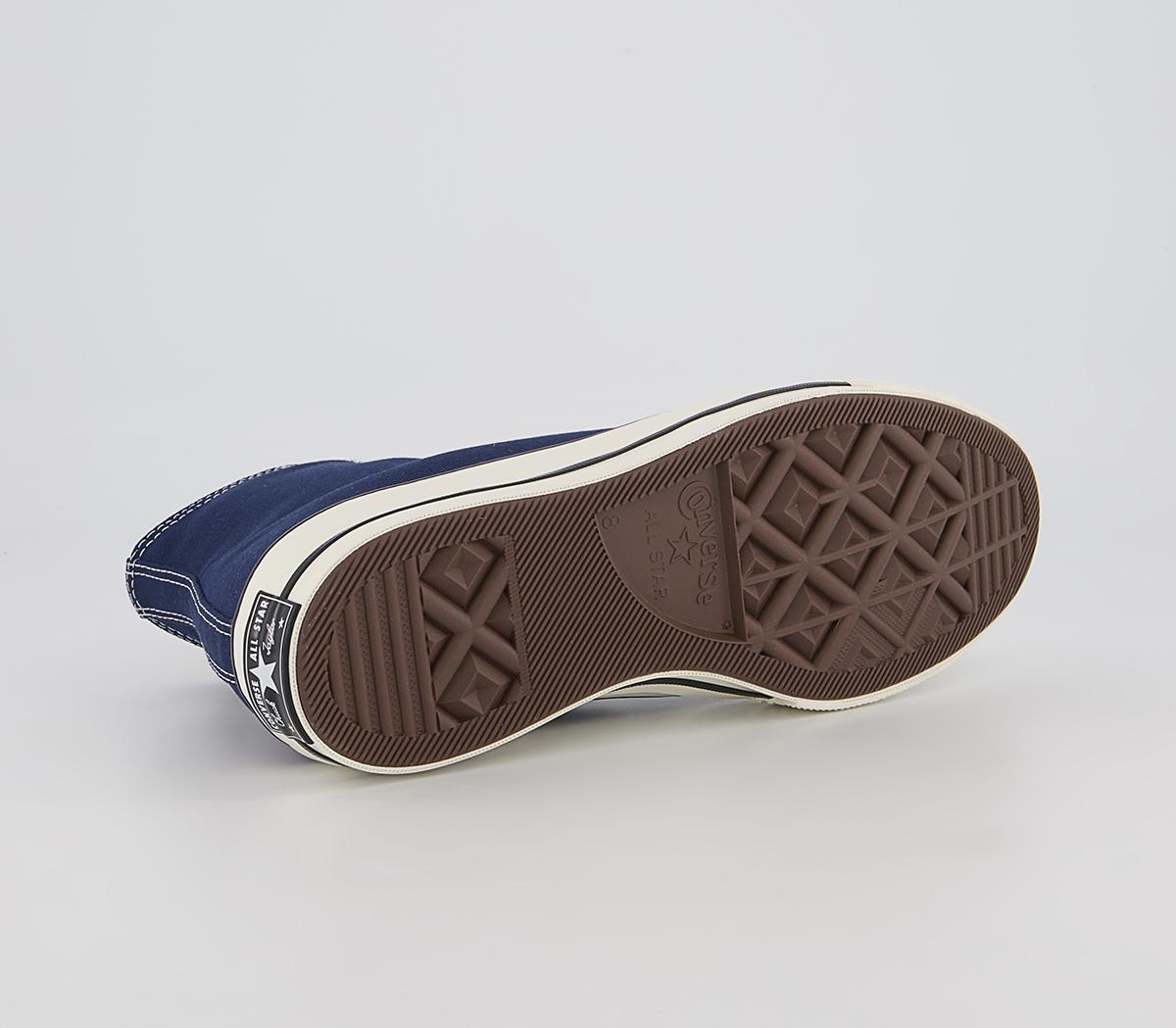 Converse All Star Hi 70s Trainers Converse All Star Hi 70s Trainers Midnight Navy Egret Black