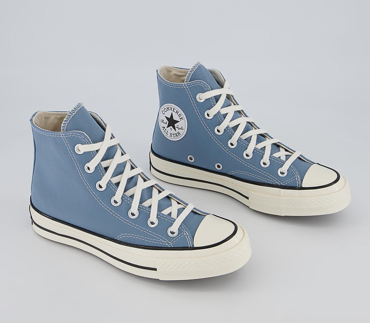 Converse All Star Hi 70s Trainers Converse All Star Hi 70s Trainers Indigo Oxide Egret Black