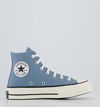 black blue converse