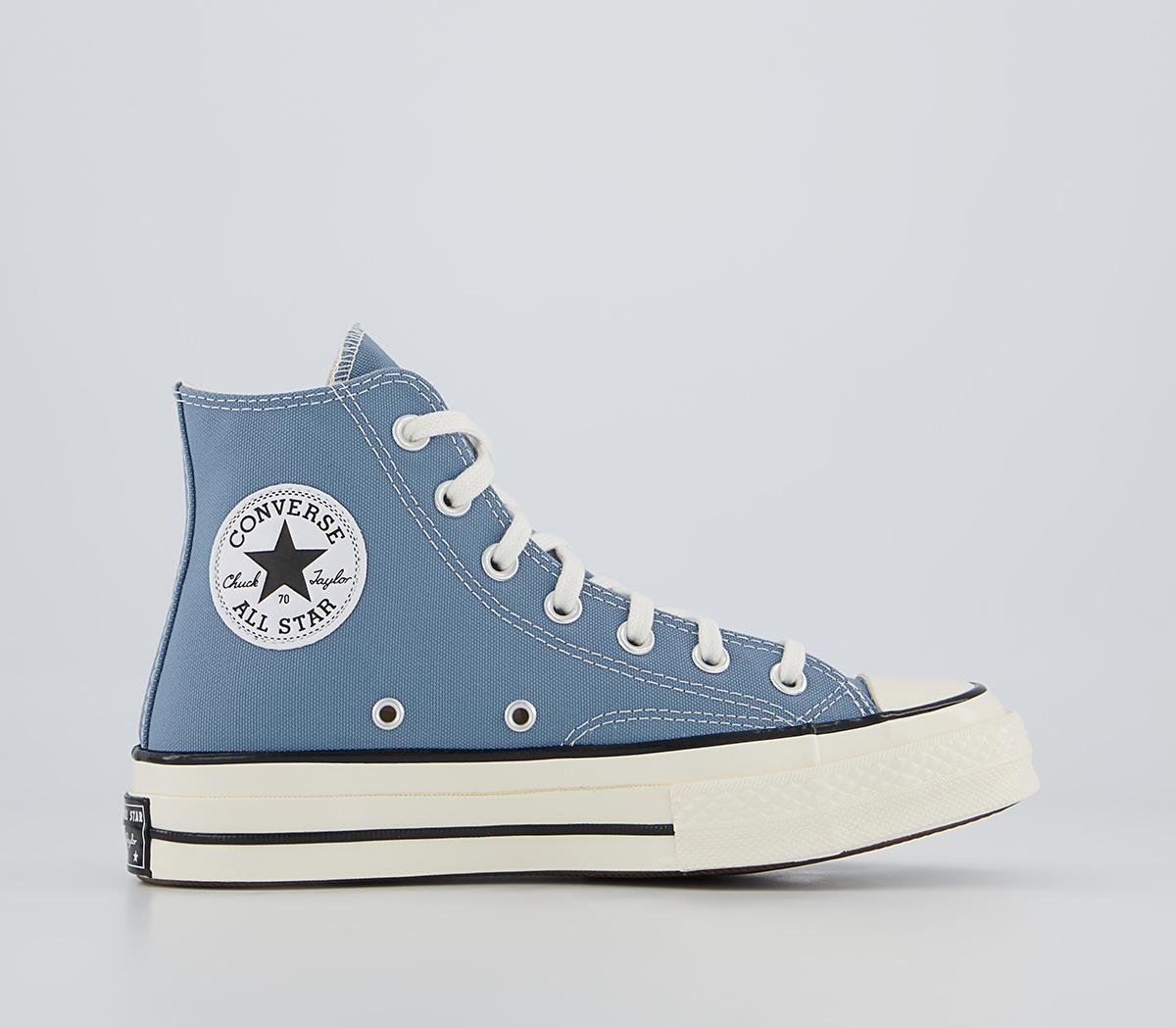 Converse All Star Hi 70s Trainers Converse All Star Hi 70s Trainers Indigo Oxide Egret Black