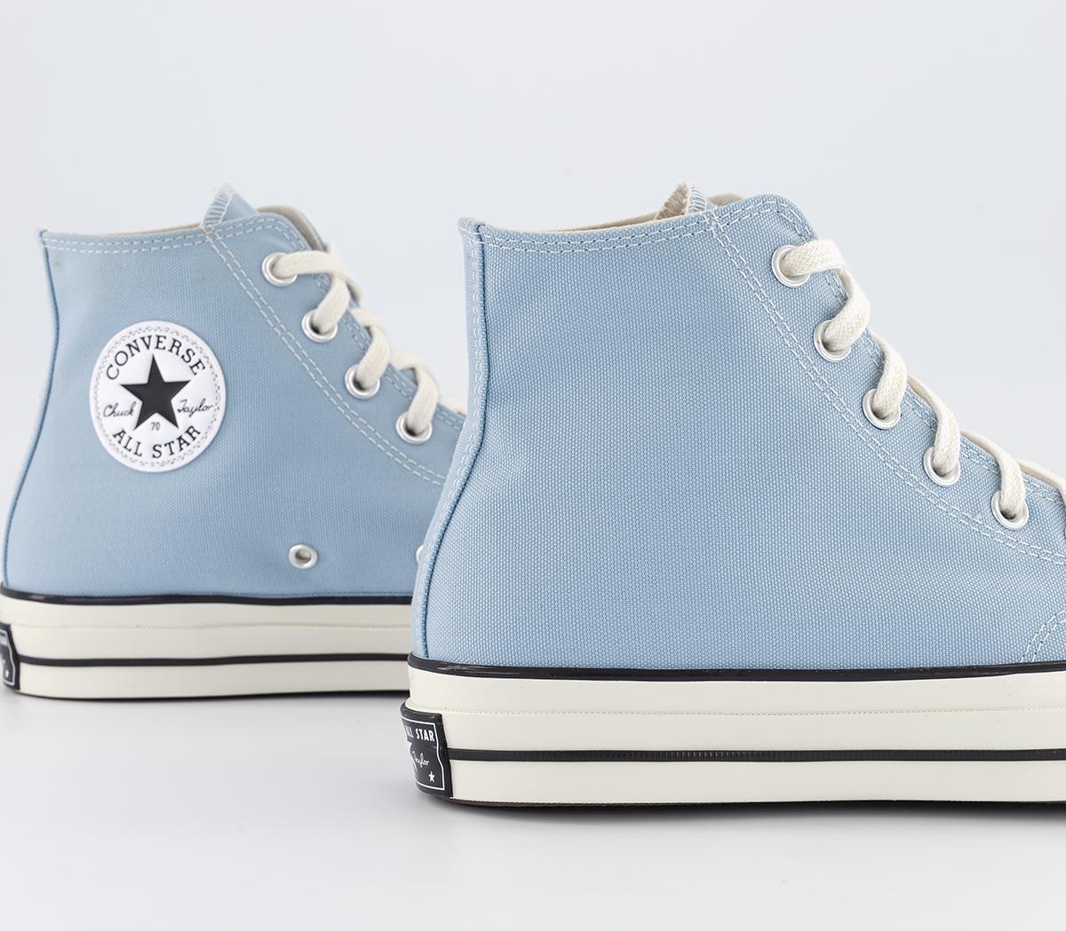 Converse All Star Chuck 70 Hi Trainers Armoury Blue Egret Black - Women ...