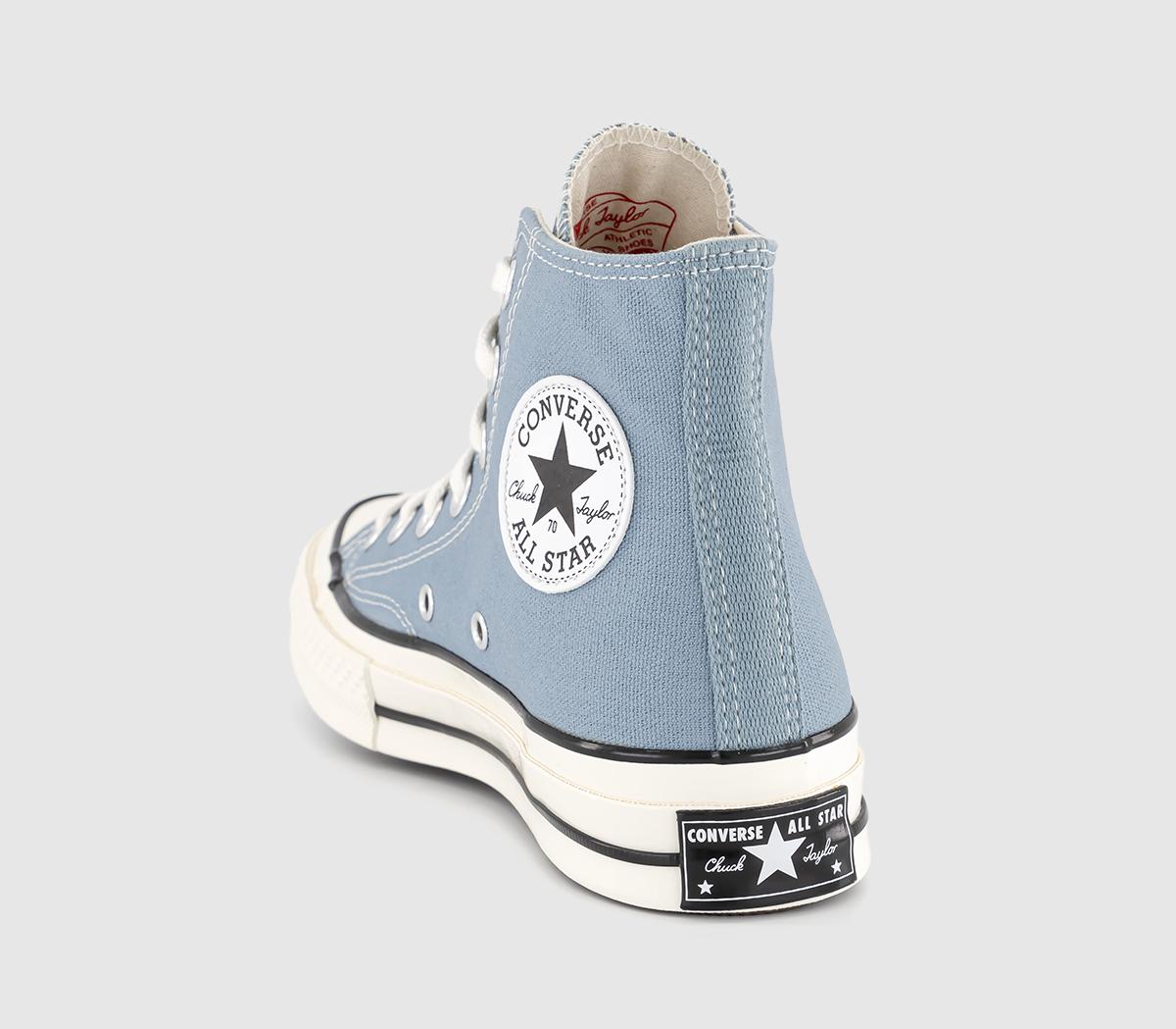 Converse All Star Chuck 70 Hi Trainers Converse All Star Chuck 70 Hi Trainers Blue Egret Black
