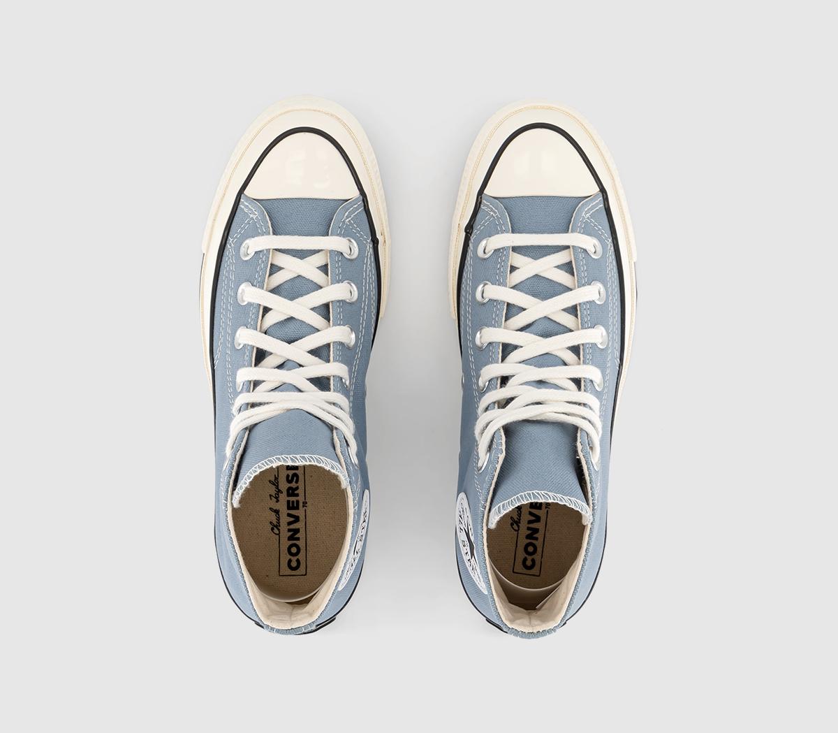 Converse All Star Chuck 70 Hi Trainers Converse All Star Chuck 70 Hi Trainers Blue Egret Black