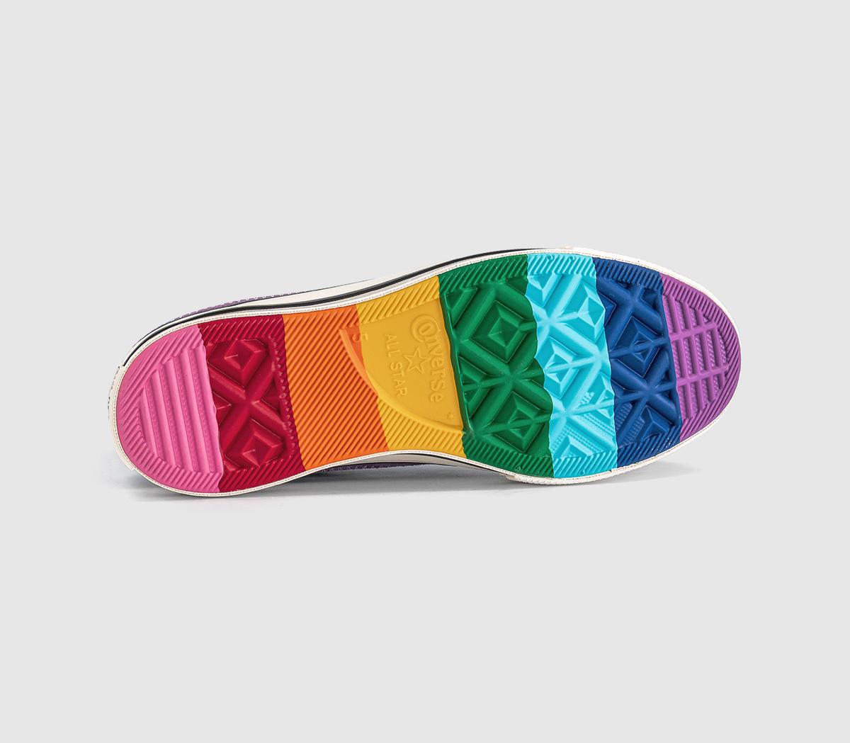 ConverseAll Star Hi 70 S TrainersBlue Multi Stripe Egret Black