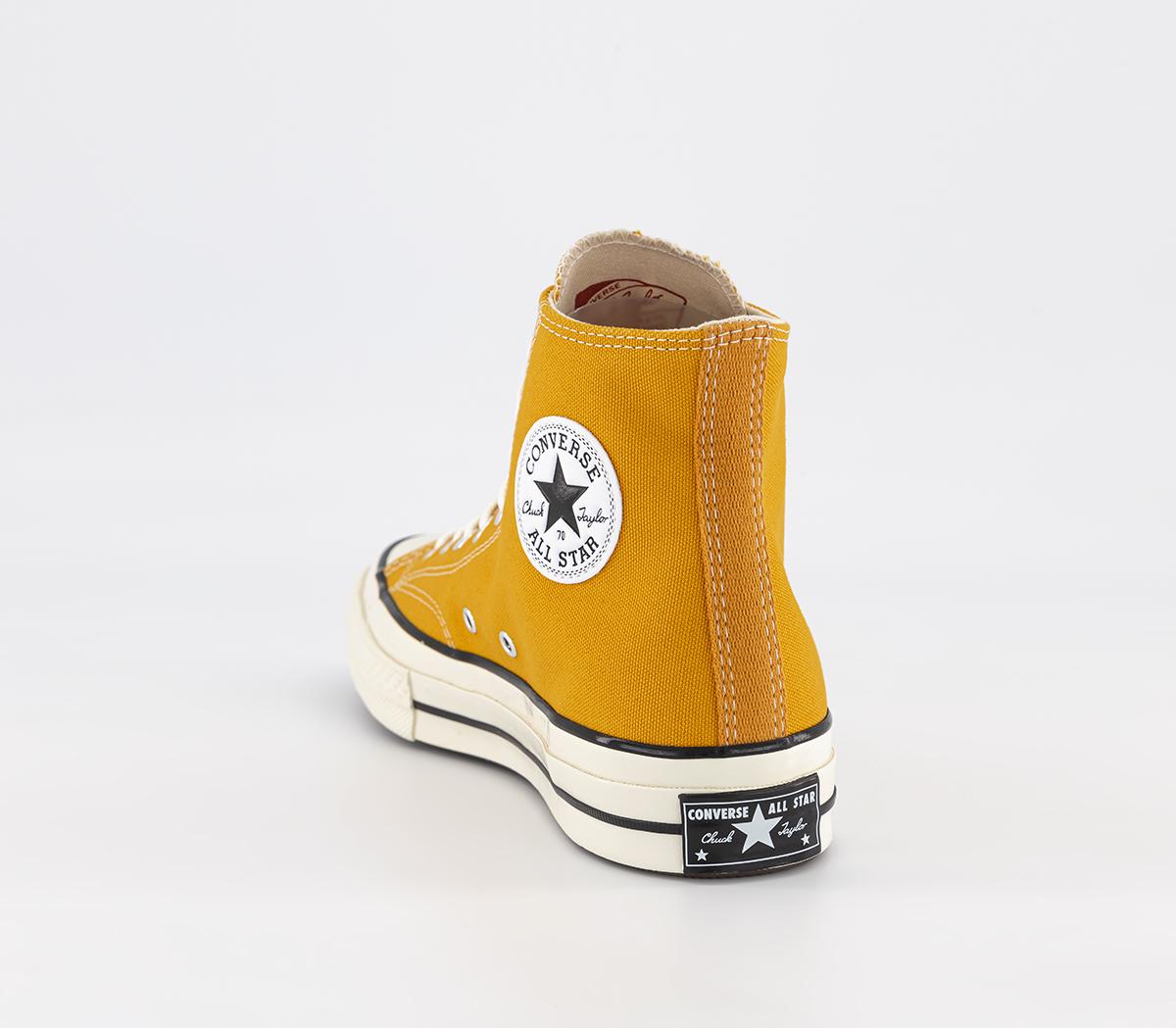 Converse All Star Hi 70s Trainers Converse All Star Hi 70s Trainers Sunflower Black Egret