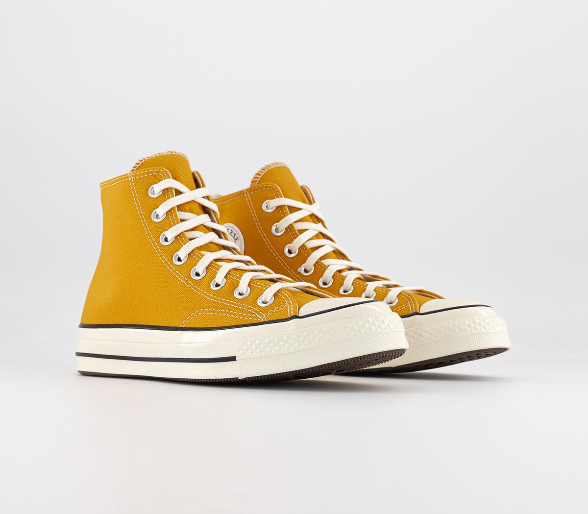 Converse All Star Hi 70s Trainers Converse All Star Hi 70s Trainers Sunflower Black Egret