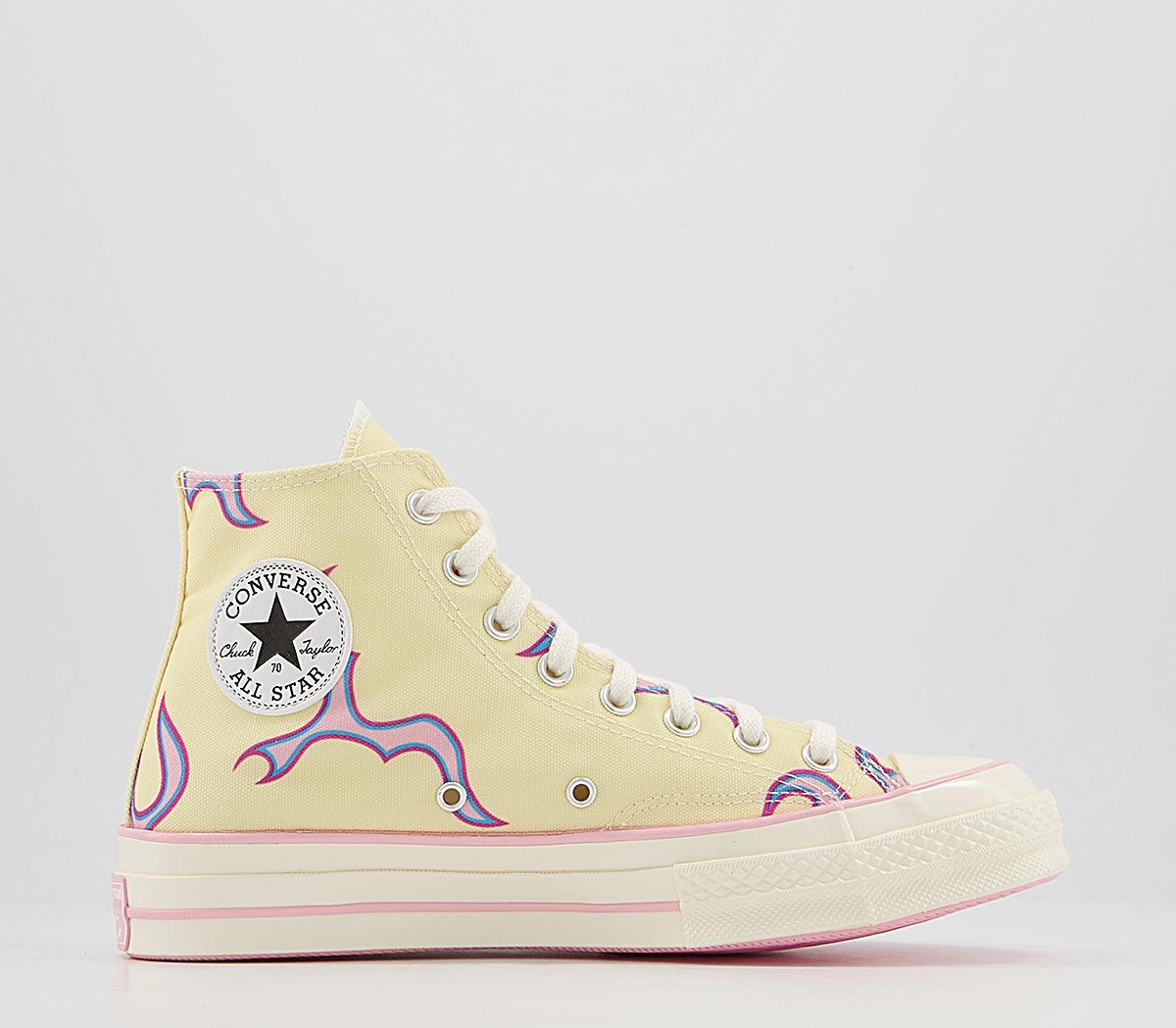 ConverseAll Star Hi 70s TrainersTtc Flame Yellow