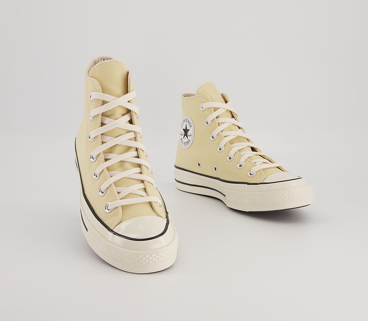 Converse All Star Hi 70s Trainers Converse All Star Hi 70s Trainers Lemon Drop Egret Black