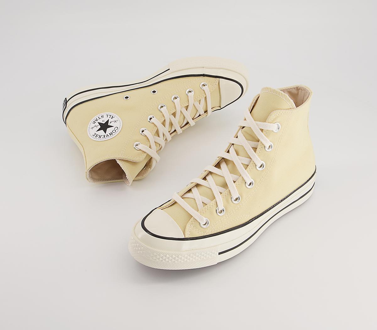 Converse All Star Hi 70s Trainers Converse All Star Hi 70s Trainers Lemon Drop Egret Black