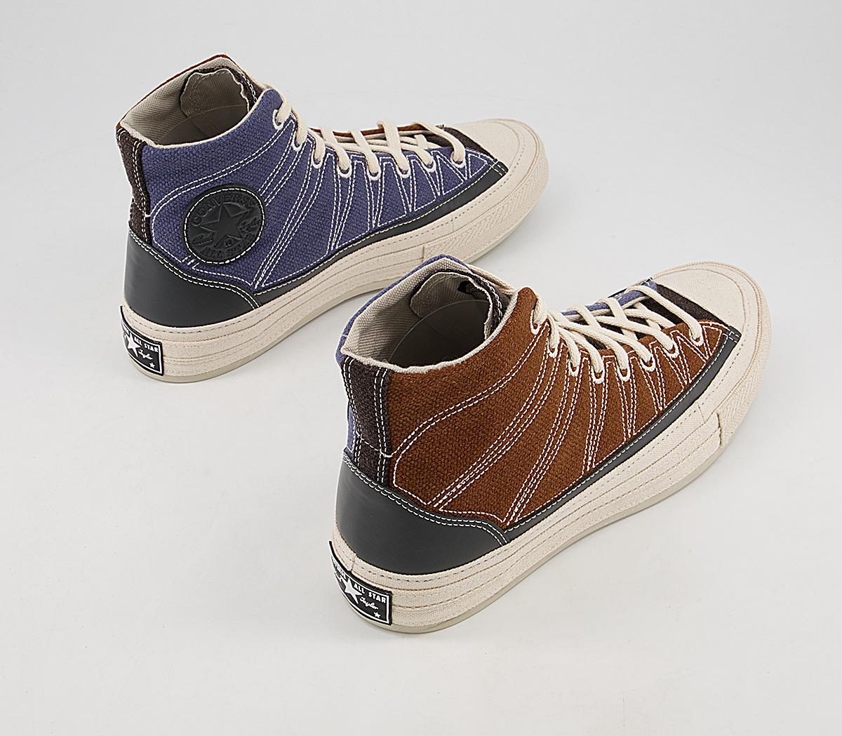 Converse All Star Hi 70s Trainers Converse All Star Hi 70s Trainers Brindle Brown Steel