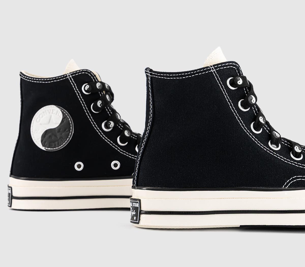ConverseAll Star Hi 70 S TrainersYinyang Black Egret Black