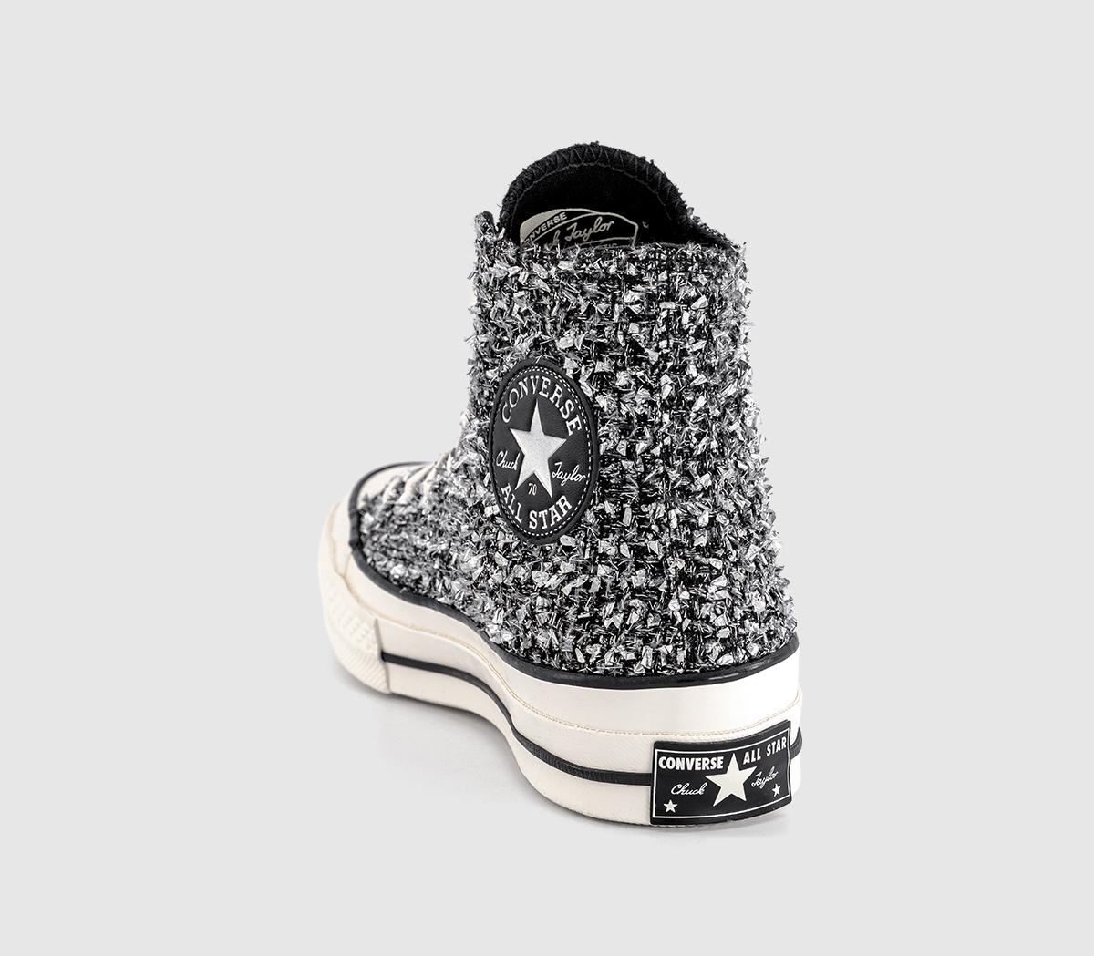 ConverseAll Star Hi 70 SBlack Silver Egret