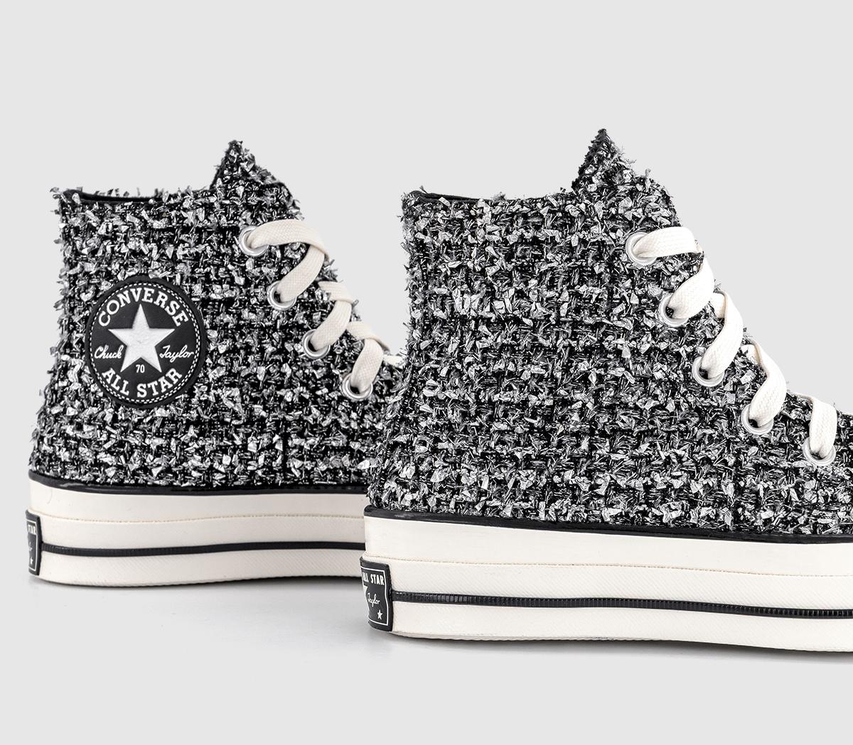 ConverseAll Star Hi 70 SBlack Silver Egret