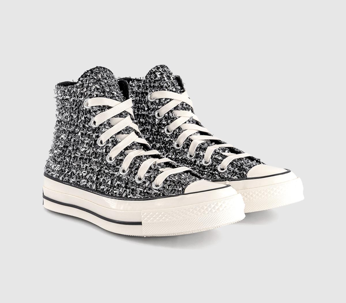 ConverseAll Star Hi 70 SBlack Silver Egret