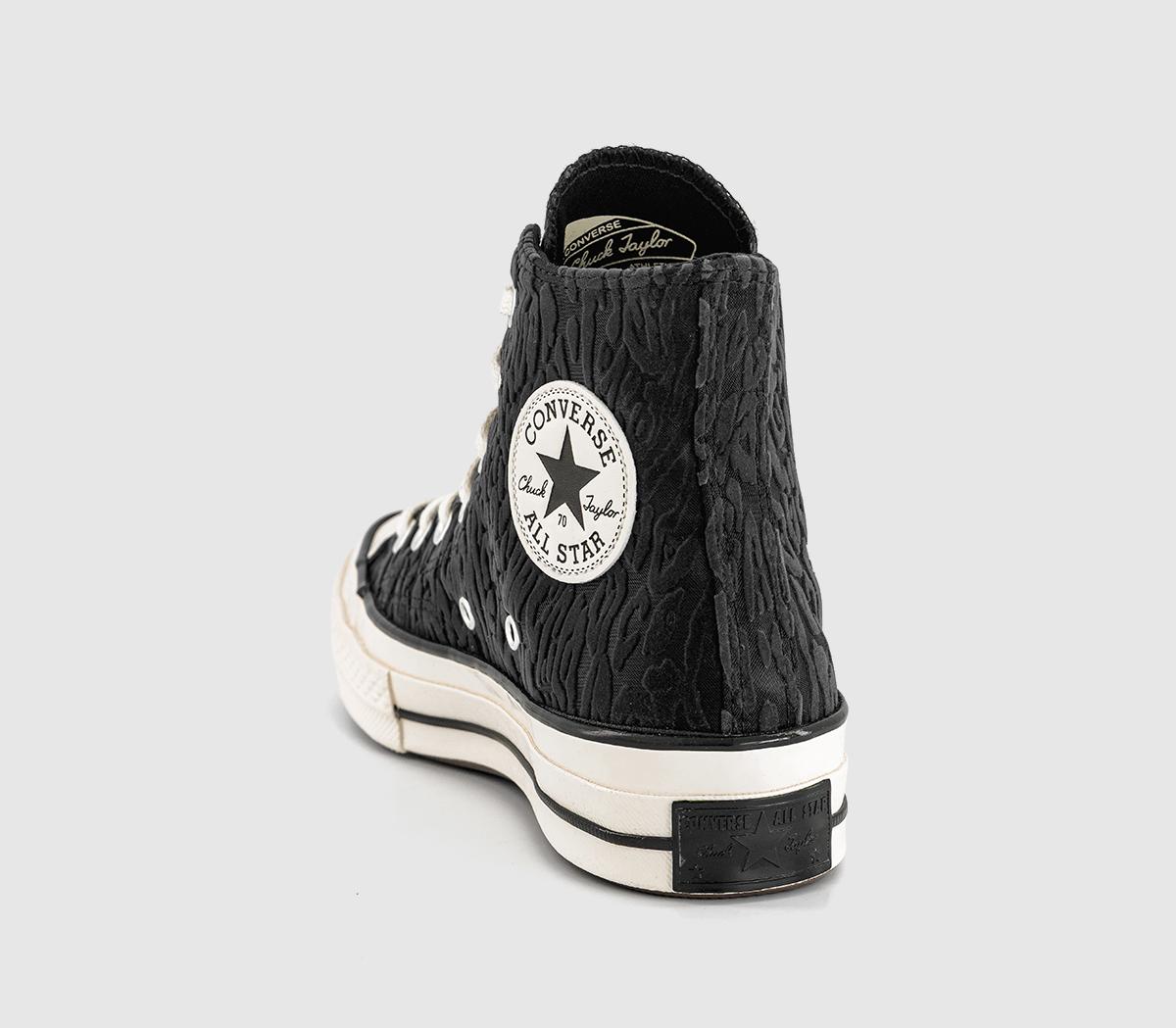 Converse All Star Hi 70 S Trainers Black Egret Total Eclipse