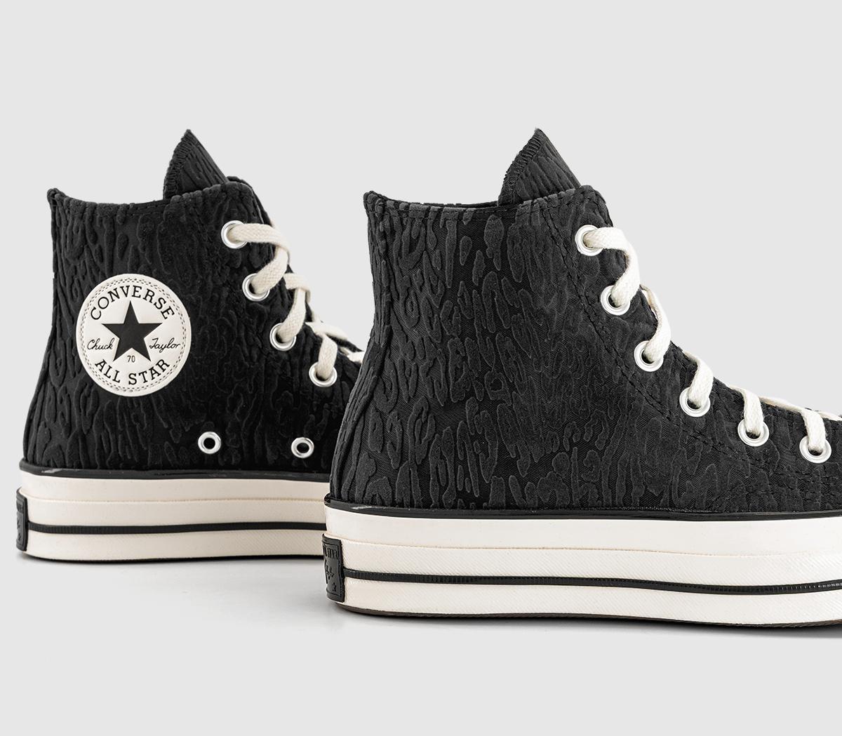 ConverseAll Star Hi 70 S TrainersBlack Egret Total Eclipse Leopard
