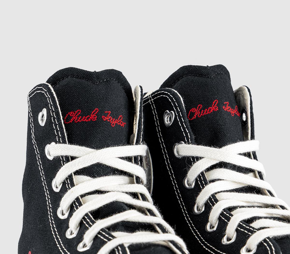 ConverseAll Star Hi 70 TrainersHeart Black Egret