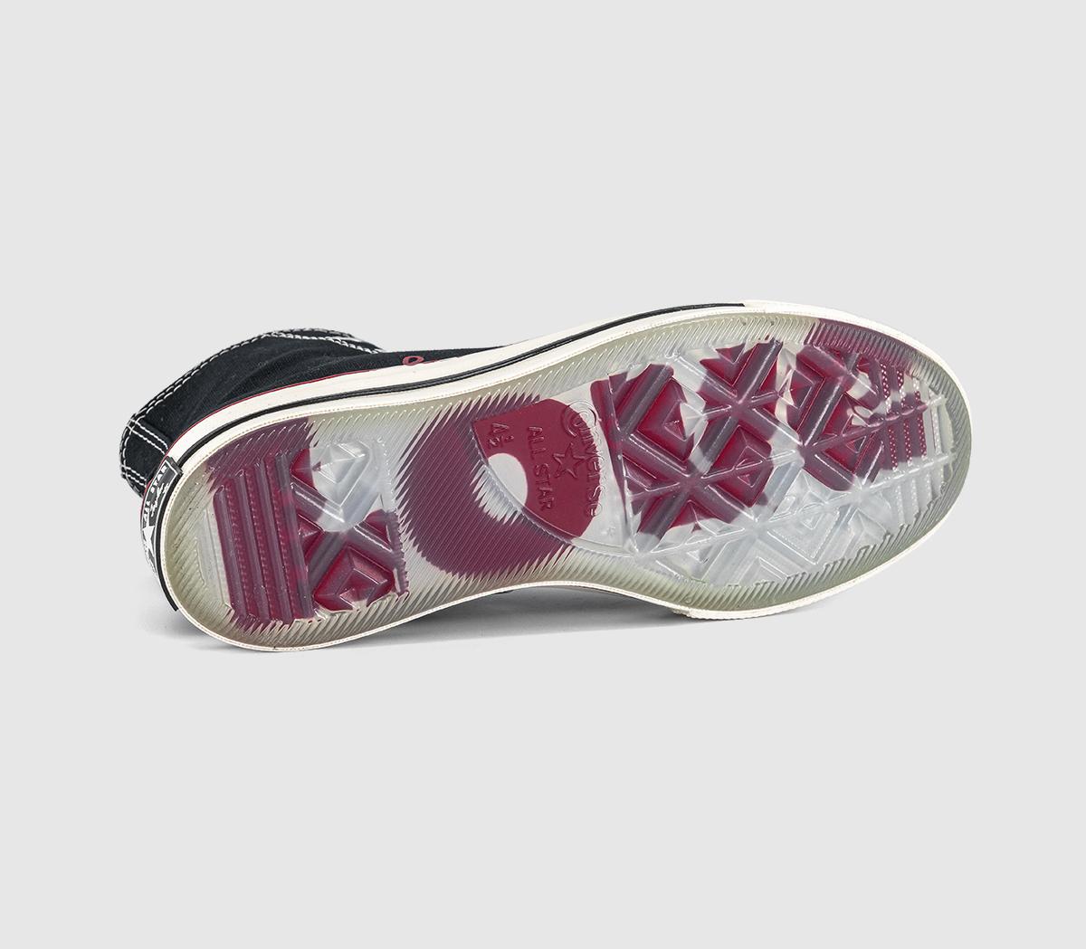 ConverseAll Star Hi 70 TrainersHeart Black Egret