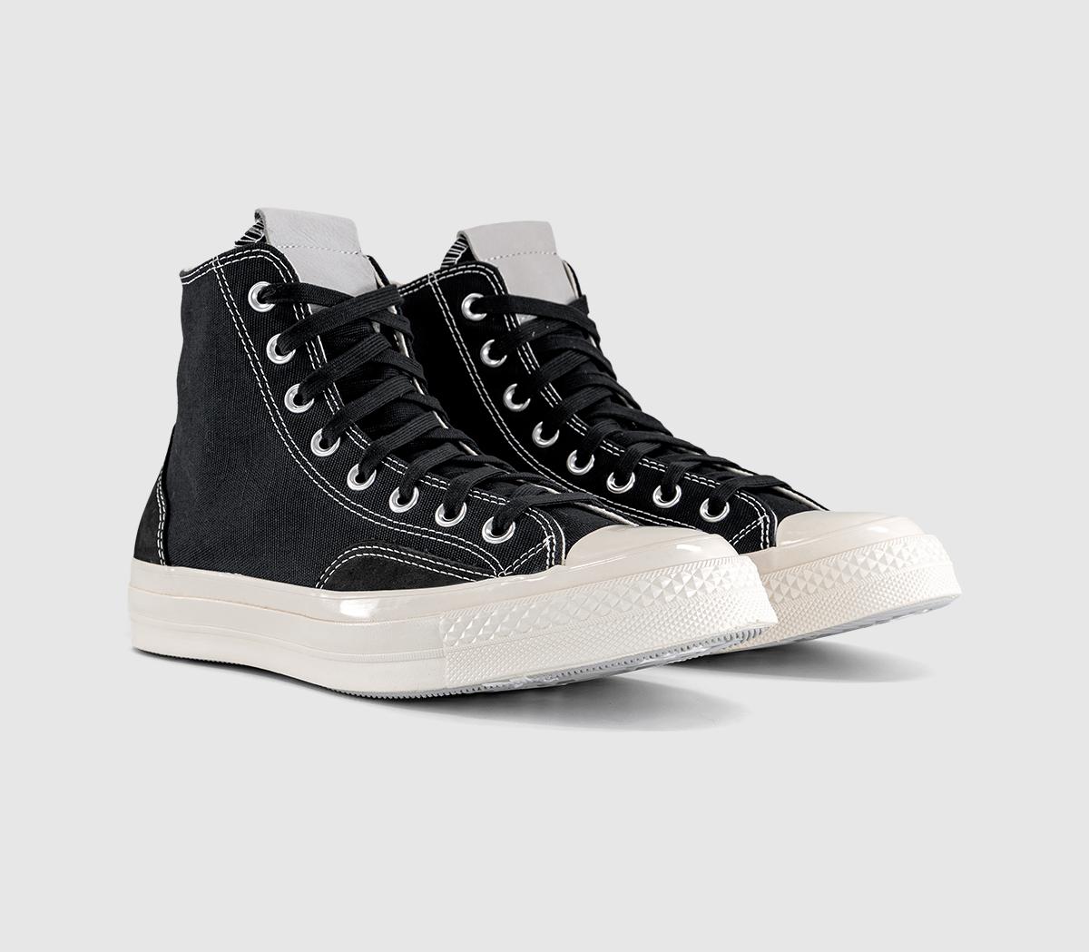 ConverseAll Star Hi 70s TrainersTotal Eclipse Egret Light Grey