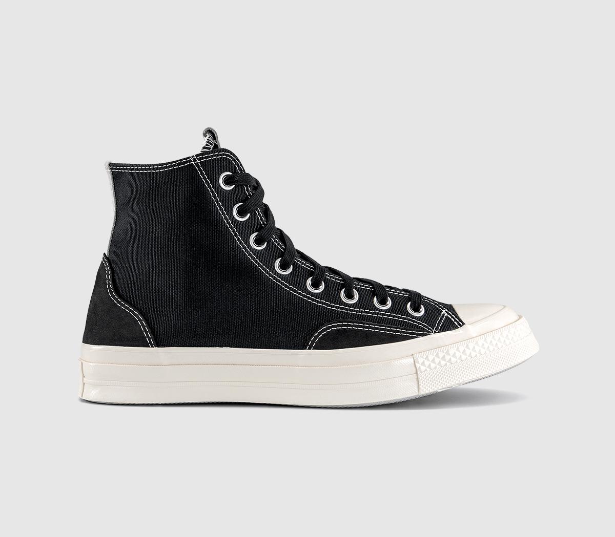 ConverseAll Star Hi 70s TrainersTotal Eclipse Egret Light Grey