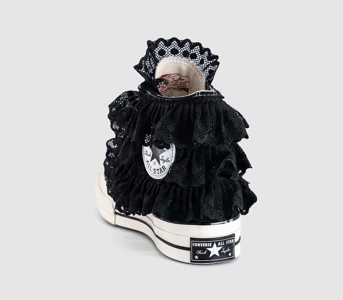 ConverseAll Star Hi 70s TrainersBlack Crochet Ltd