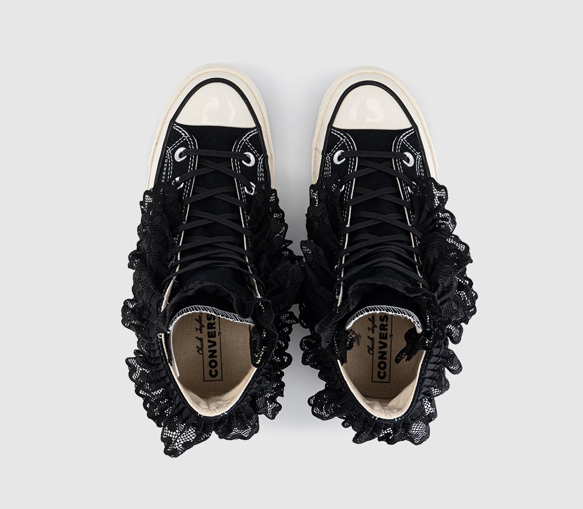 ConverseAll Star Hi 70s TrainersBlack Crochet Ltd