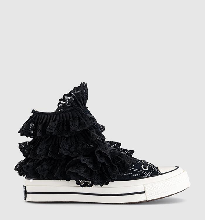 Converse All Star Hi 70s Trainers Black Crochet Ltd