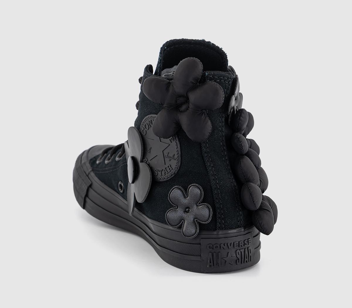 ConverseAll Star Hi 70s Hi TrainersLtd Black Dark Flowers