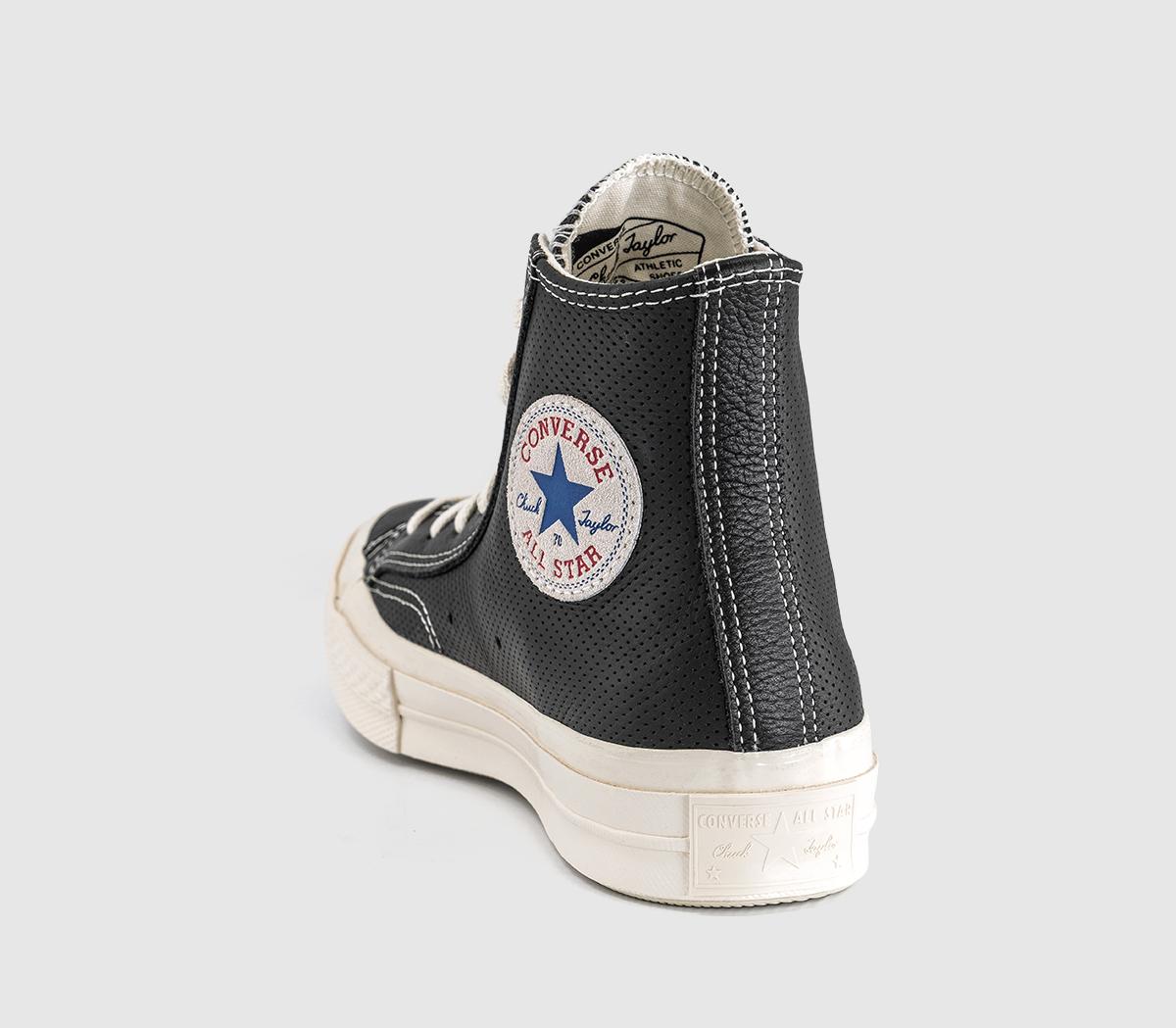 ConverseAll Star Hi 70 S TrainersBlack Blue Red Perforated Leather