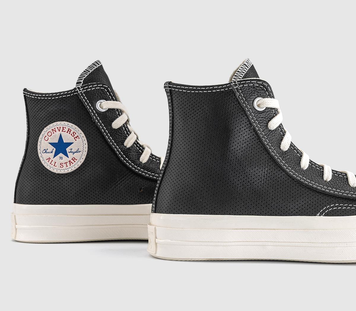 ConverseAll Star Hi 70 S TrainersBlack Blue Red Perforated Leather