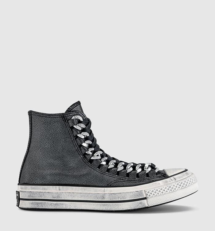 Converse All Star Hi 70 S Trainers Black Egret Dark Matter