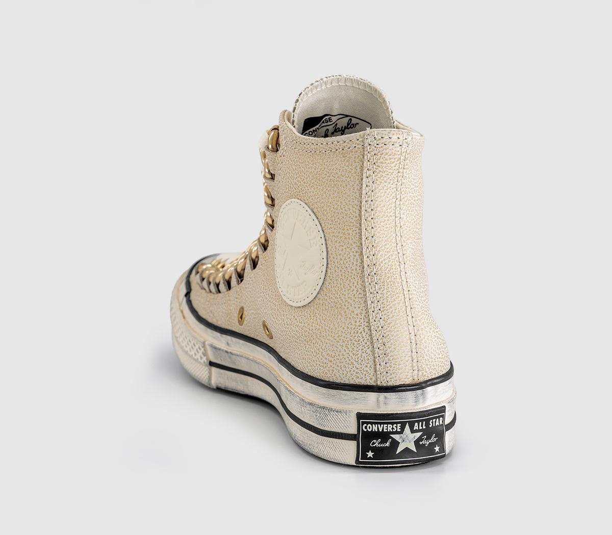 ConverseAll Star Hi 70 S TrainersEgret Egret Black