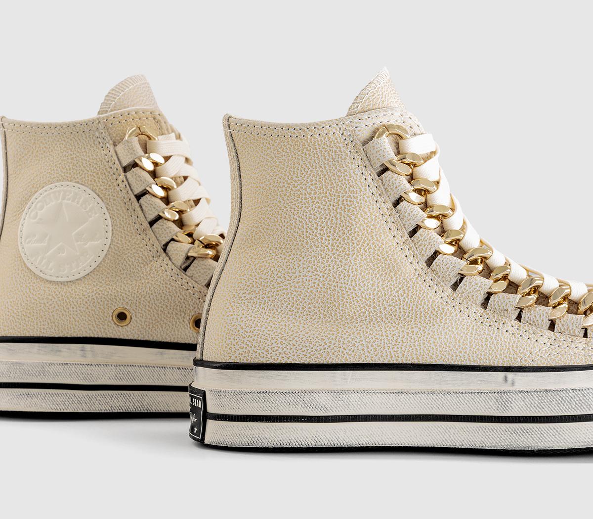 ConverseAll Star Hi 70 S TrainersEgret Egret Black