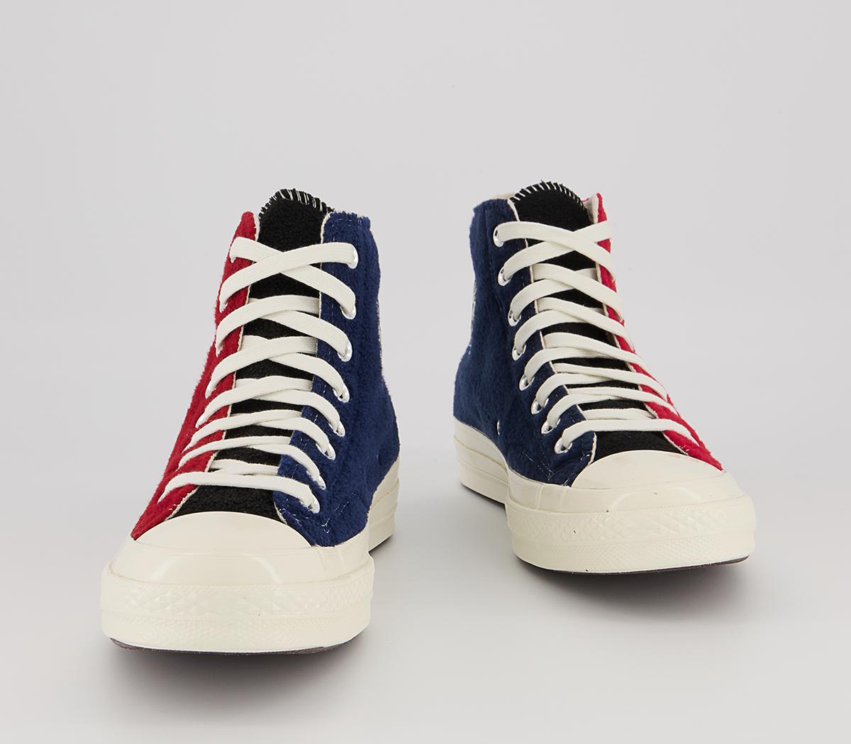 Converse All Star Hi 70s Trainers Converse All Star Hi 70s Trainers Beyond Retro Red Blue