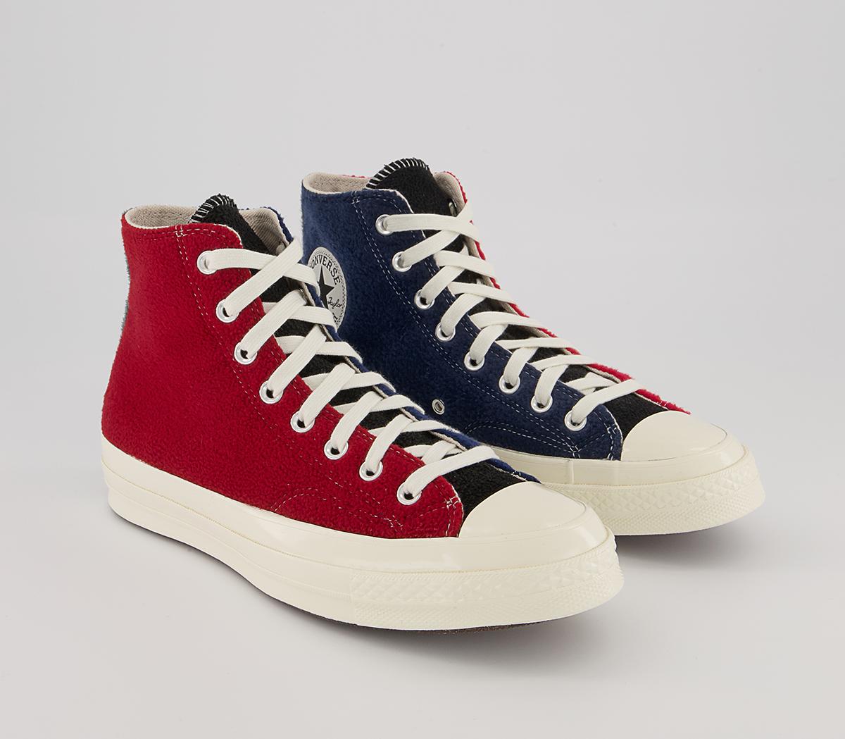 Converse All Star Hi 70s Trainers Converse All Star Hi 70s Trainers Beyond Retro Red Blue