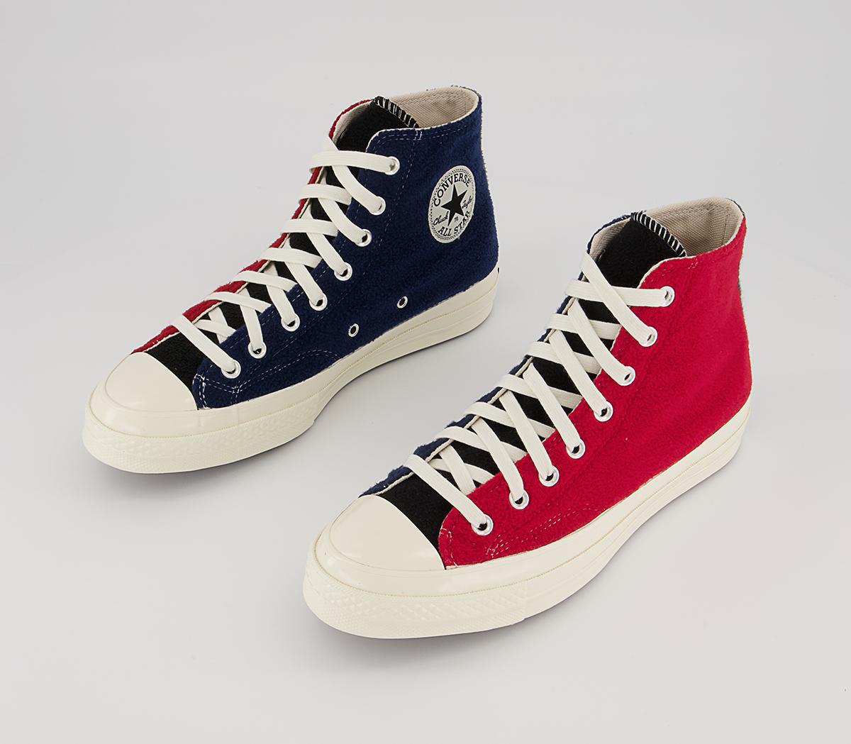 Converse All Star Hi 70s Trainers Converse All Star Hi 70s Trainers Beyond Retro Red Blue