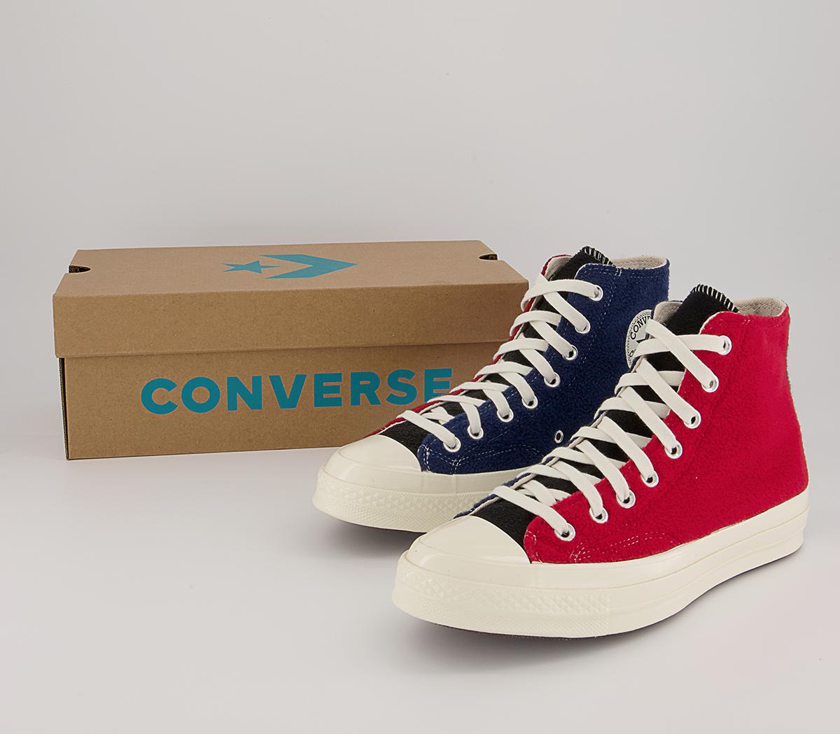 Converse All Star Hi 70s Trainers Converse All Star Hi 70s Trainers Beyond Retro Red Blue