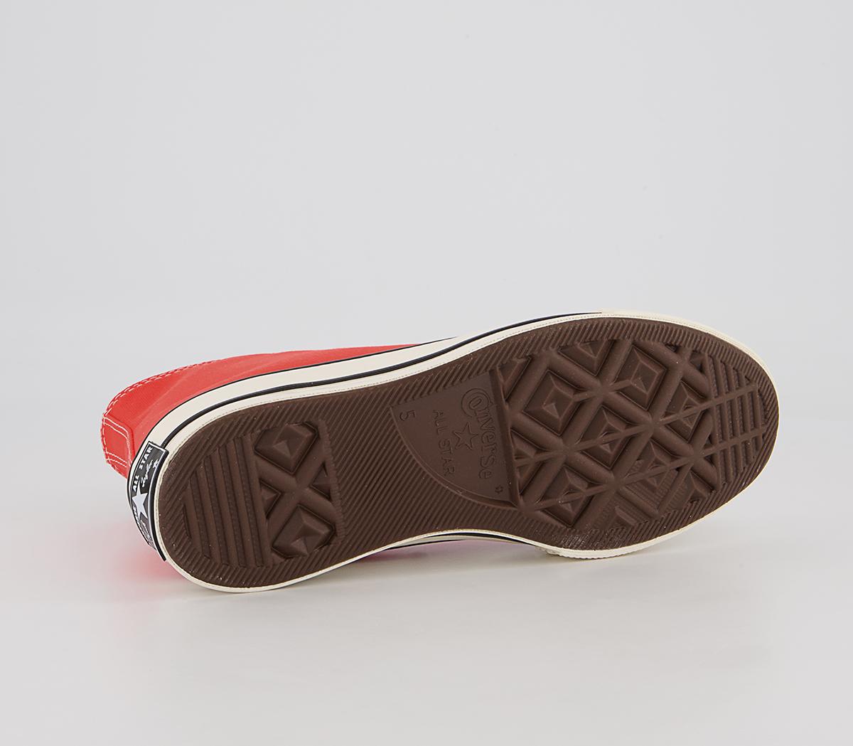 Converse All Star Hi 70s Trainers Converse All Star Hi 70s Trainers Red Egret Black
