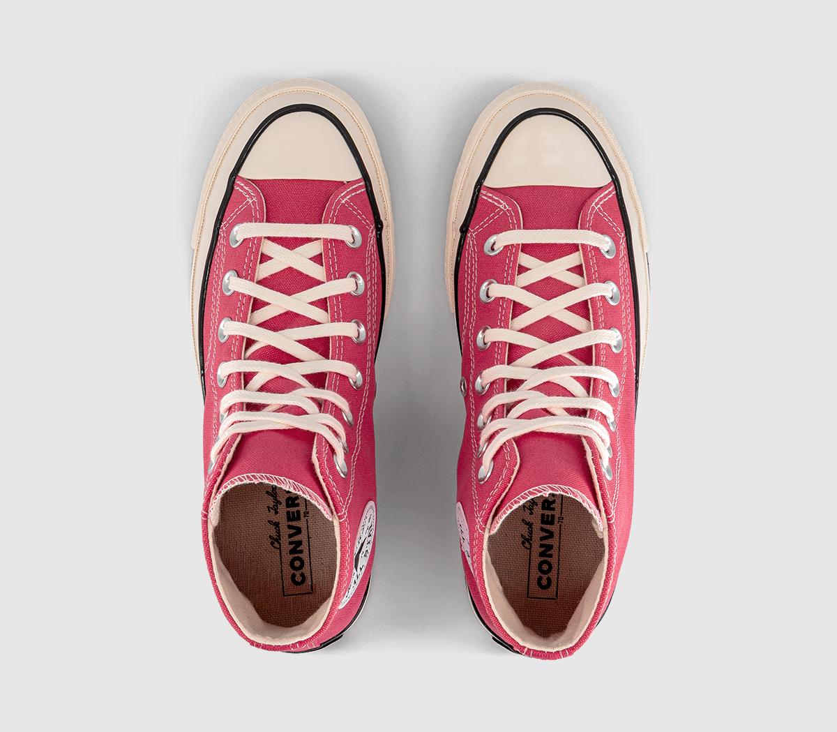 Converse All Star Hi 70s Trainers Cherry Balm Egret Black - Unisex