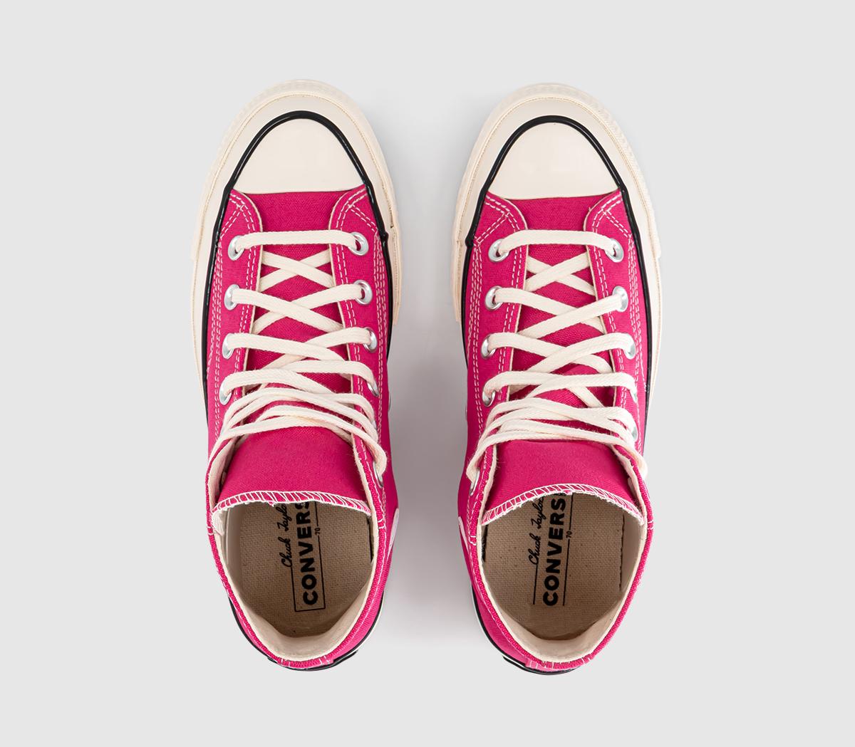 ConverseAll Star Hi 70 S TrainersRough Raspberry Egret Black