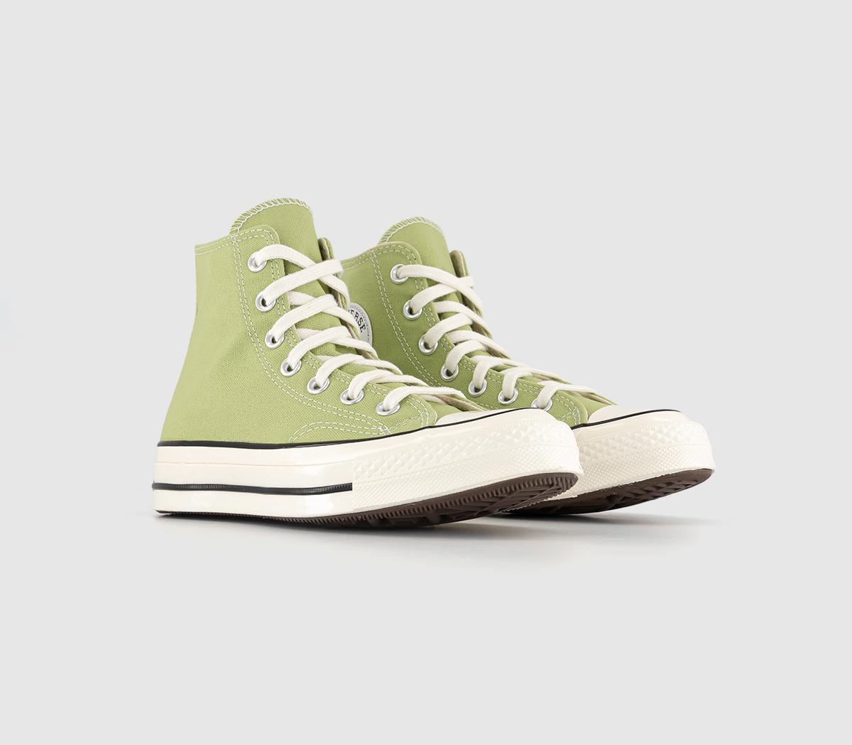 ConverseAll Star Chuck 70 Hi Trainers Vitality Green Egret Black