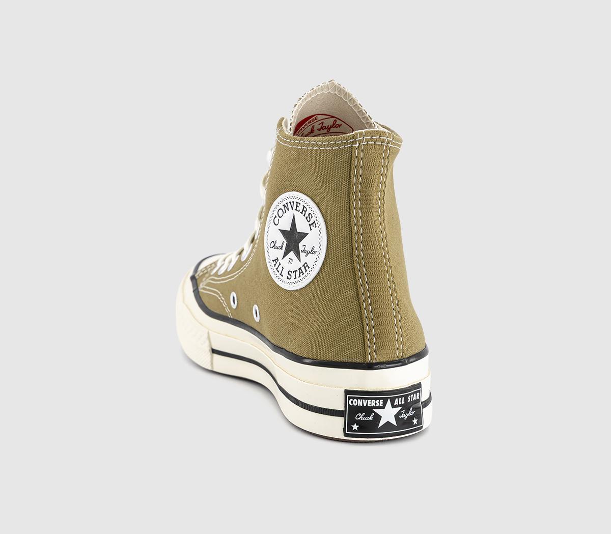 ConverseAll Star Hi 70s TrainersKhaki Core Egret Black