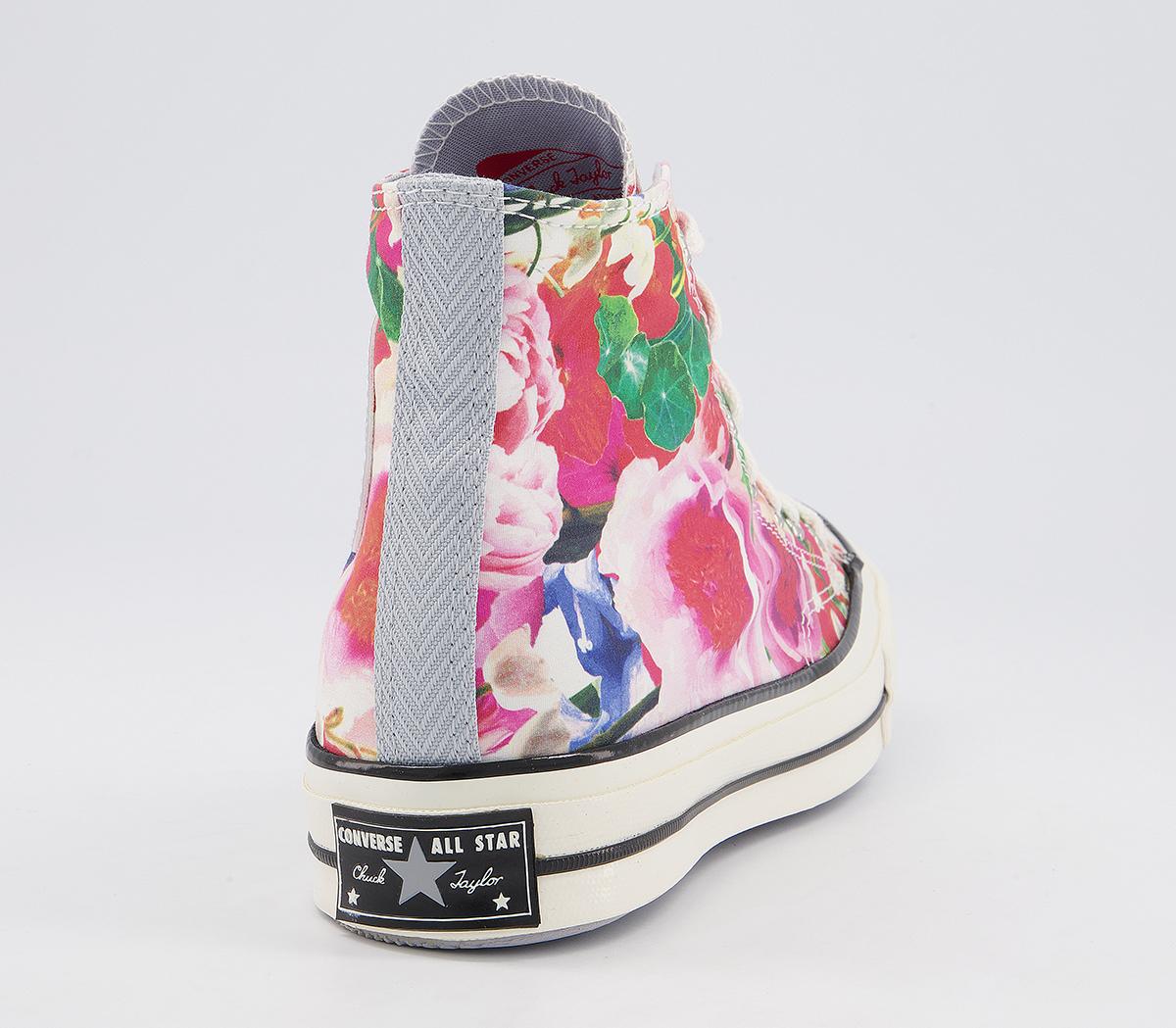 ConverseAll Star Hi 70s Trainers ConverseAll Star Hi 70s TrainersPink Gravel Egret Floral