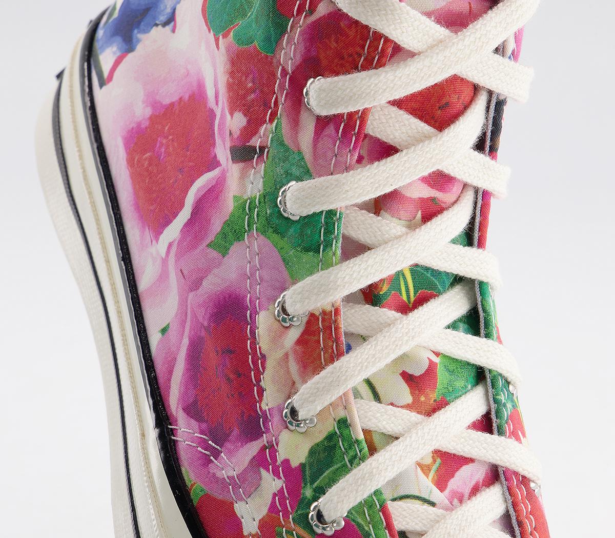 ConverseAll Star Hi 70s Trainers ConverseAll Star Hi 70s TrainersPink Gravel Egret Floral