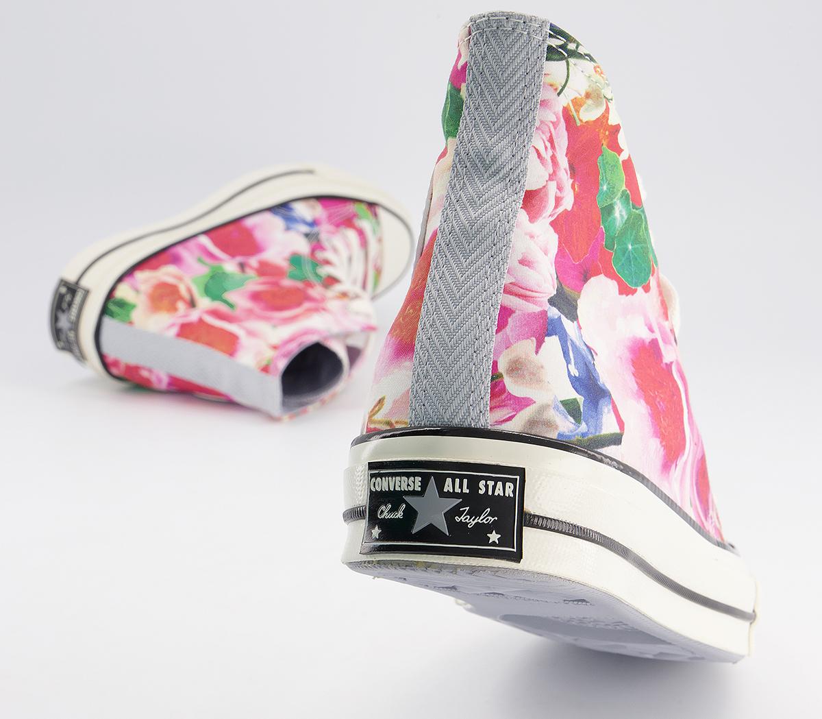 ConverseAll Star Hi 70s Trainers ConverseAll Star Hi 70s TrainersPink Gravel Egret Floral